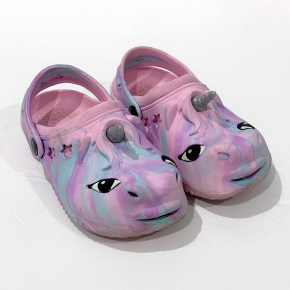 Capelli Kids Unicorn Clogs Size 8-9 - Picture 1 of 15